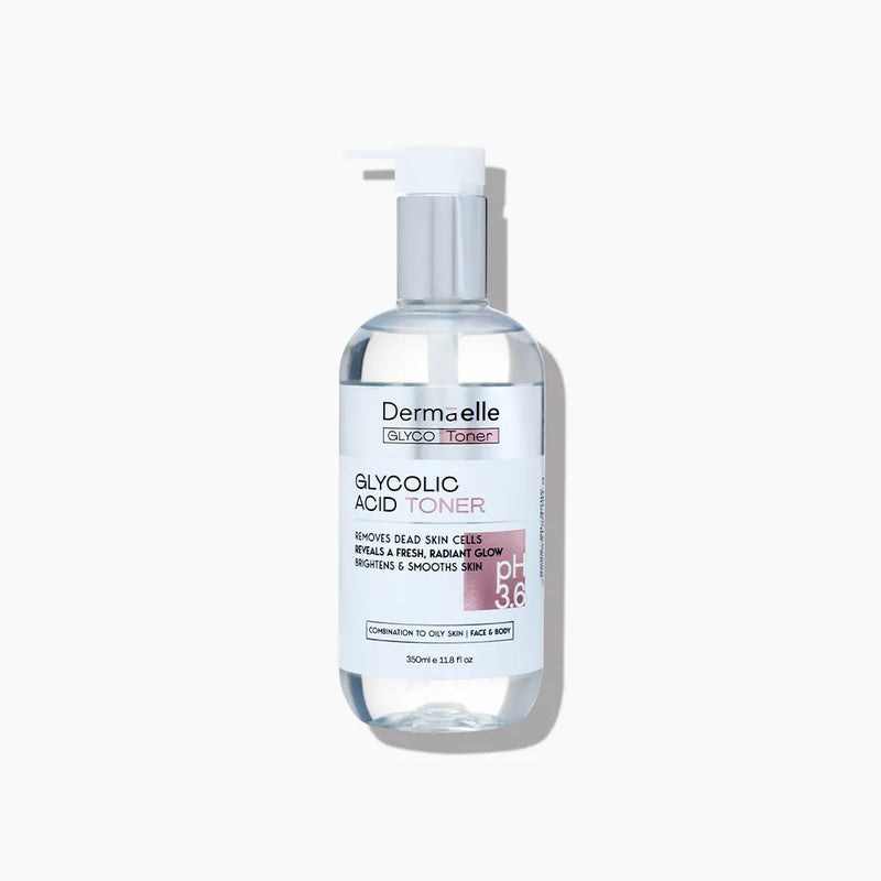 Dermaelle Gentle Exfoliating & Radiance Glycolic Acid Toner 